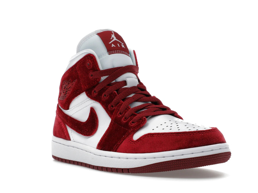 Jordan 1 Mid SE Red Velvet (Femme)