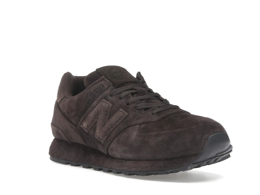 New Balance 574 Legacy Stone Island Ghost Marron foncé