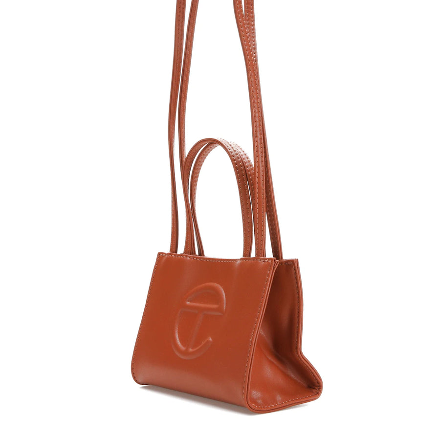 Telfar Shopping Bag Small Tan