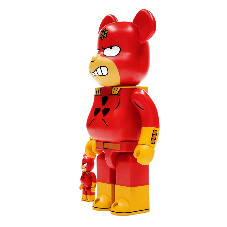 Coffret Bearbrick Les Simpsons L'Homme Radioactif 100 % et 400 %