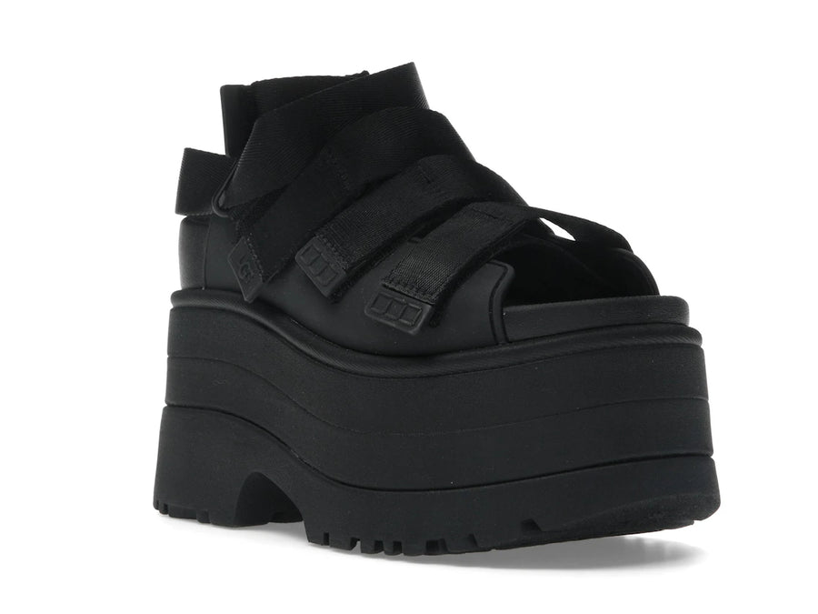 Sandales à plateforme UGG GoldenRise noires (femme)