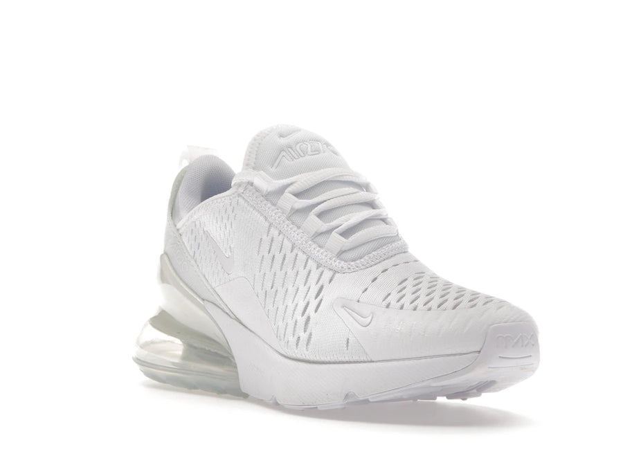 Nike Air Max 270 White Metallic Silver (GS)