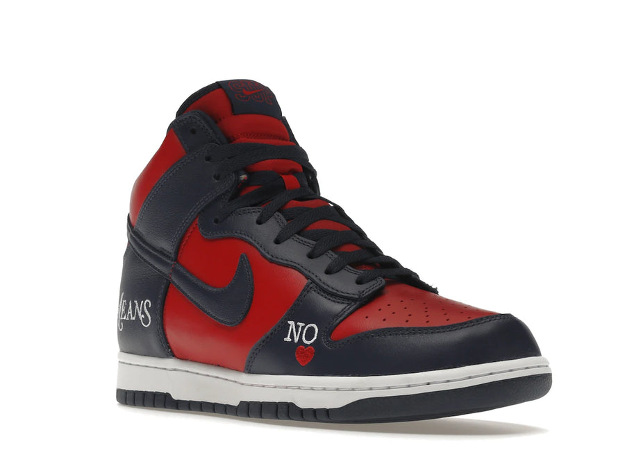 Nike SB Dunk High Supreme By Any Means Bleu marine