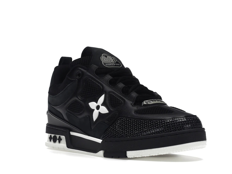 Baskets Louis Vuitton LV Skate noires et blanches
