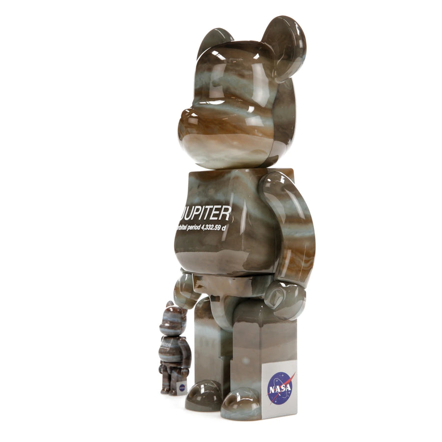 Ensemble Bearbrick Jupiter 100 % et 400 %
