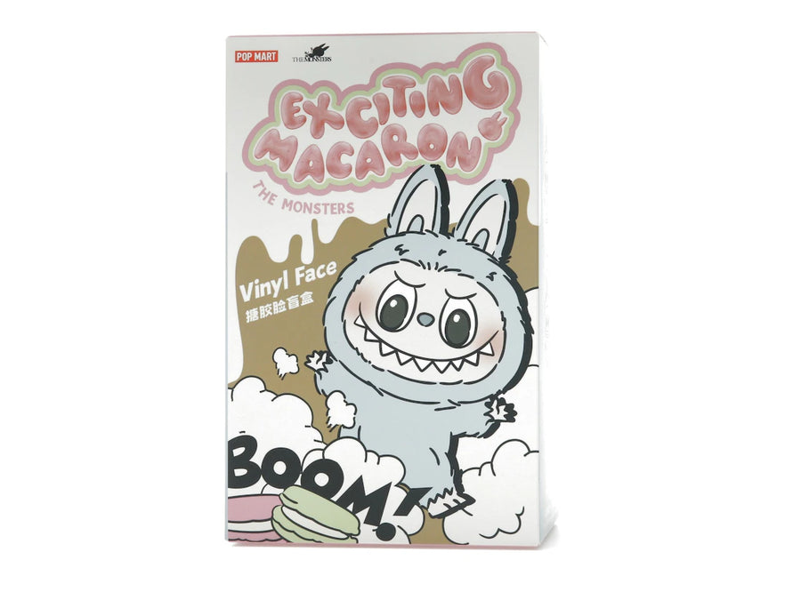 Pop Mart Labubu Les Monstres Pendentif Peluche Vinyle Macaron Excitant Boîte Surprise Unique
