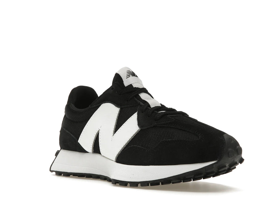 New Balance 327 Black White N Logo