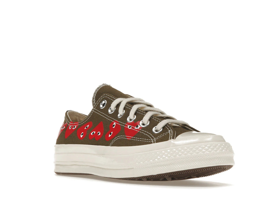 Converse Chuck Taylor All Star 70 Ox Comme des Garcons Multi Heart Vert