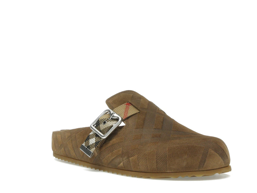 Sabots Burberry Urchin en jute (Femme)