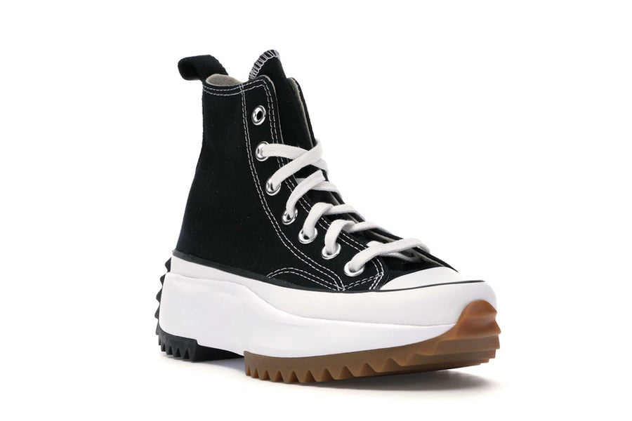 Converse Run Star Hike Hi Noir Blanc Gomme