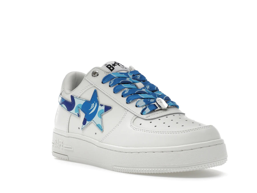 A Bathing Ape Bape Sta Low ABC Camo White Blue (2025)