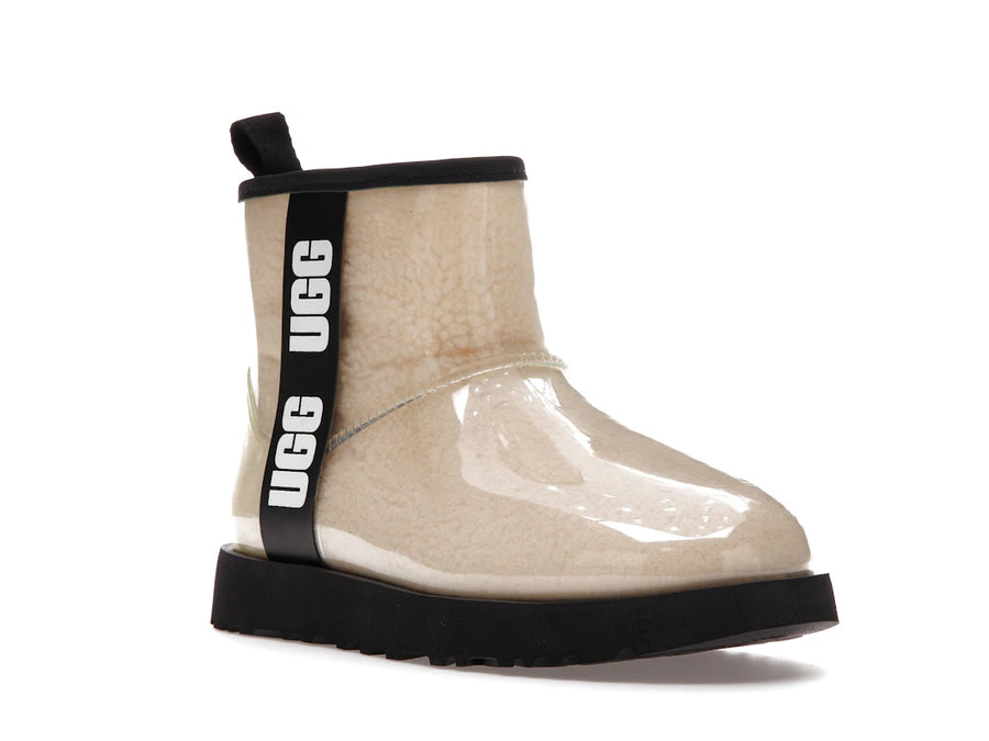 Bottes UGG Classic Clear Mini Naturel Noir (Femme)