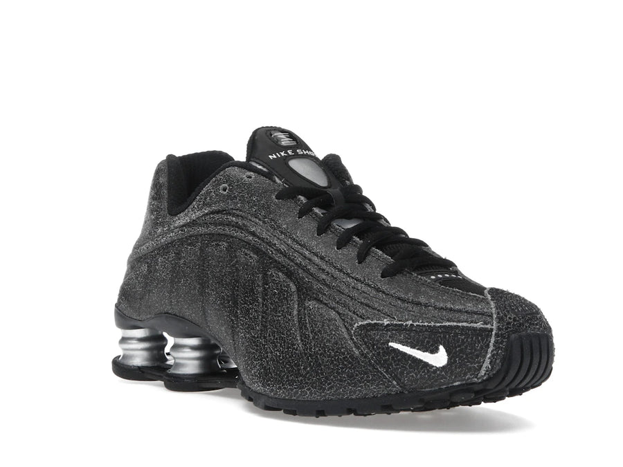 Nike Shox R4 Cuir vieilli noir