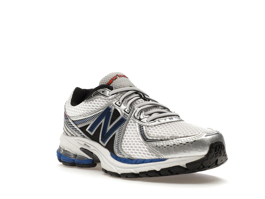 New Balance 860v2 Blanc Équipe Royal Argent