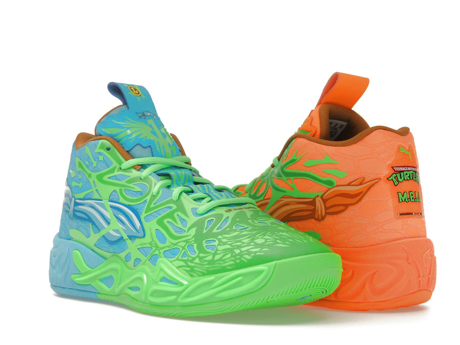 Puma LaMelo Ball MB.04 Teenage Mutant Ninja Turtles Leonardo &amp; Michelangelo