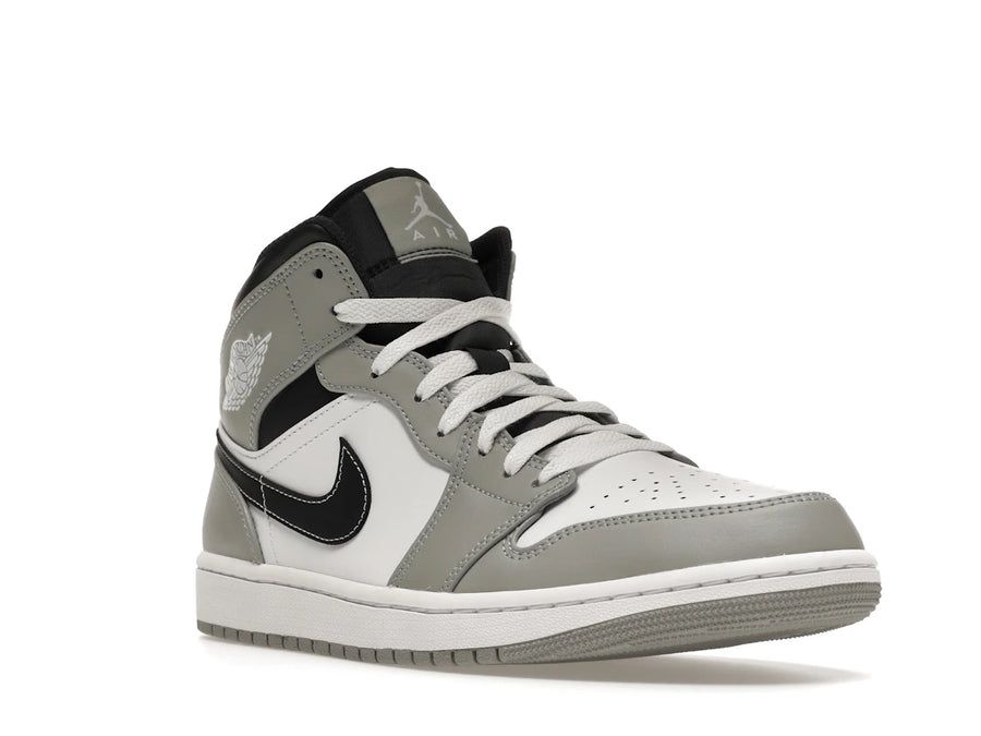 Jordan 1 Mid Gris Fumée Clair Anthracite