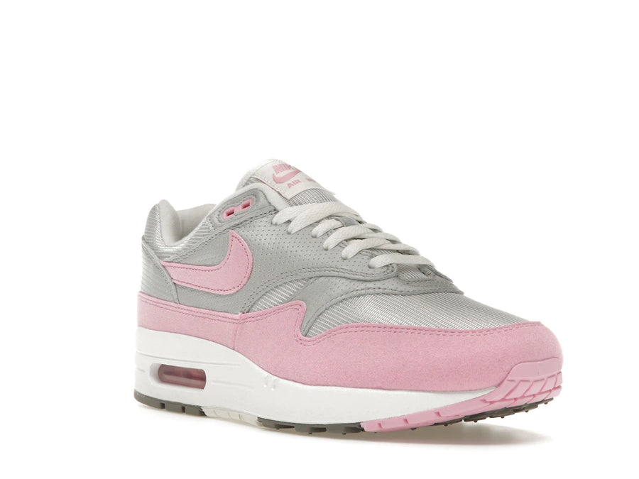 Nike Air Max 1 '87 Metallic Platinum Pink Rise (Femme)