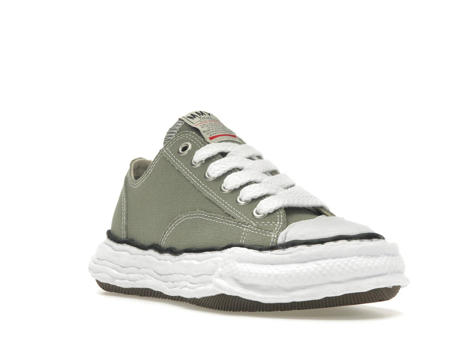 Maison Mihara Yasuhiro Peterson 23 OG Sole Canvas Low Vert