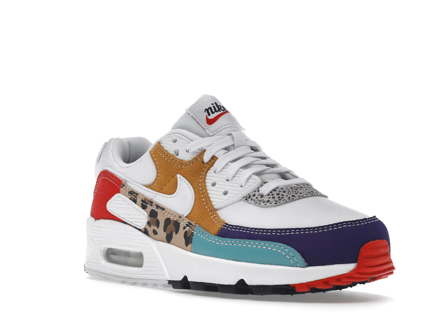 Nike Air Max 90 SE Animal Blanc (Femme)
