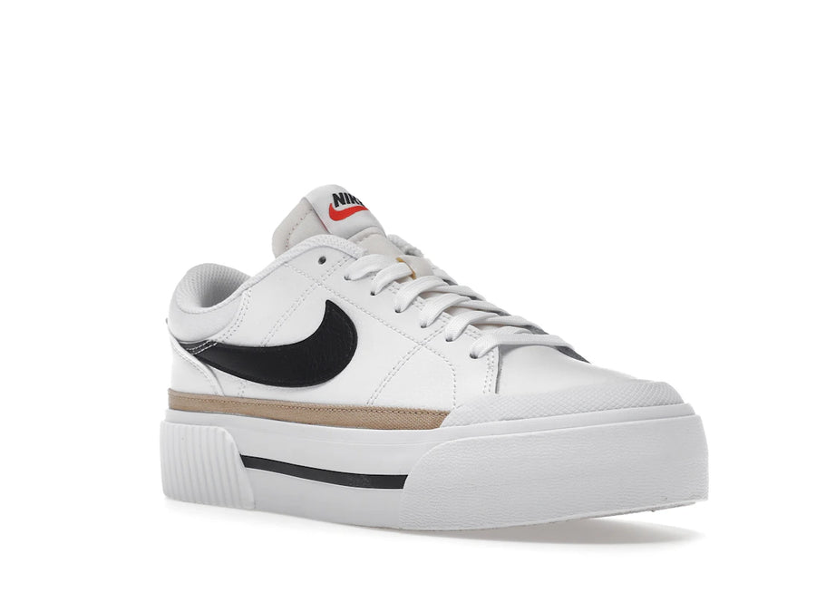 Nike Court Legacy Lift Blanc Noir (Femme)