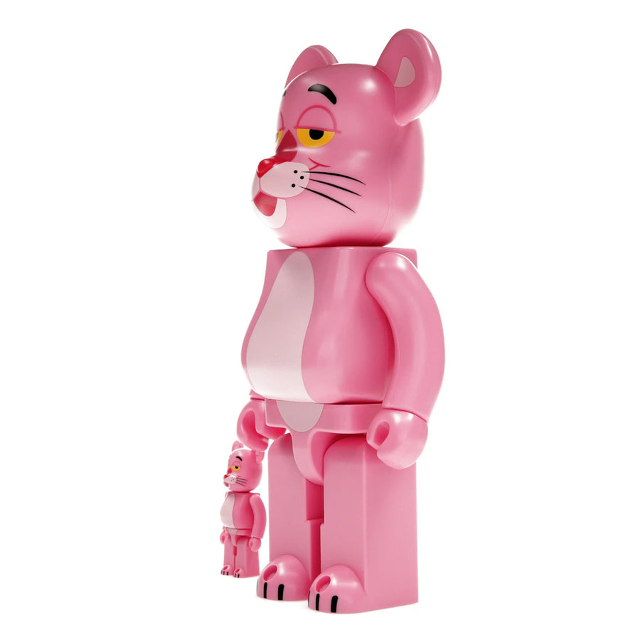 Bearbrick Pink Panther 100% & 400% Set
