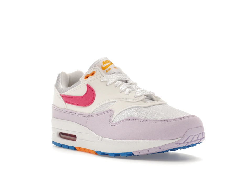 Nike Air Max 1 Blanc Alchimie Rose (Femme)