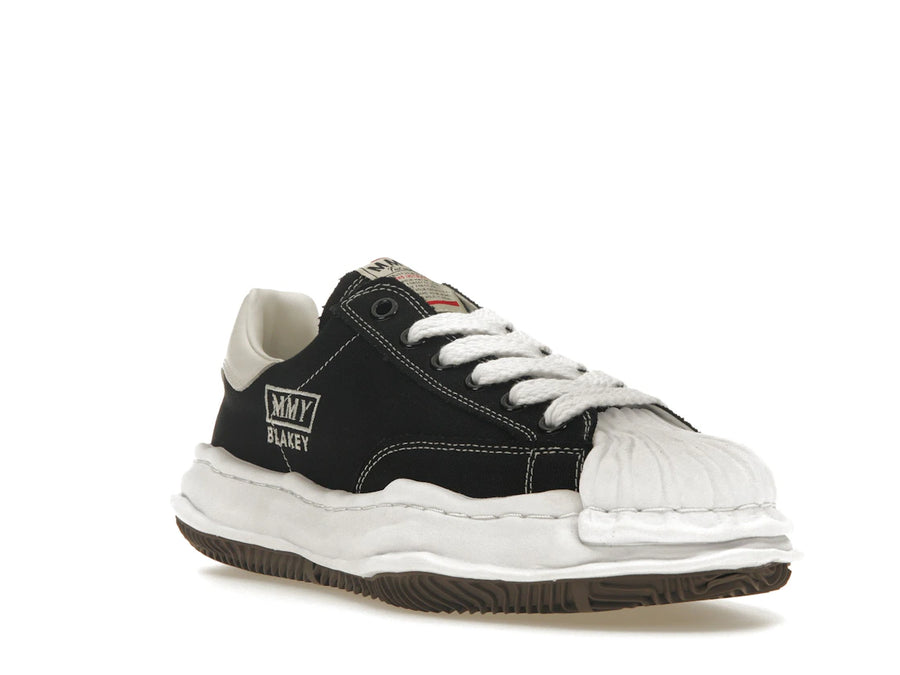 Maison Mihara Yasuhiro Blakey OG Sole Canvas Low Noir Blanc