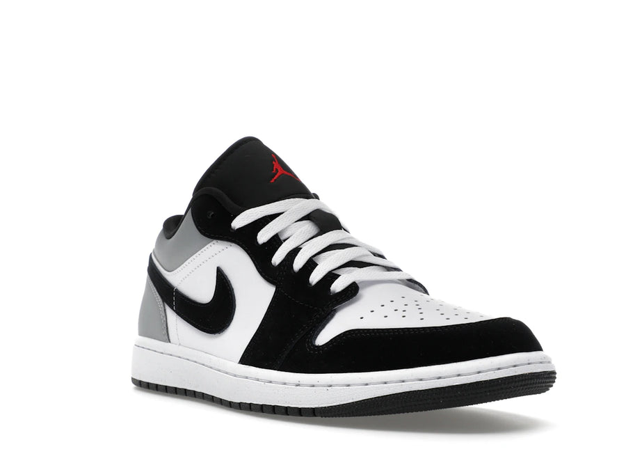 Jordan 1 Low SE White Fire Red Black Matte Silver