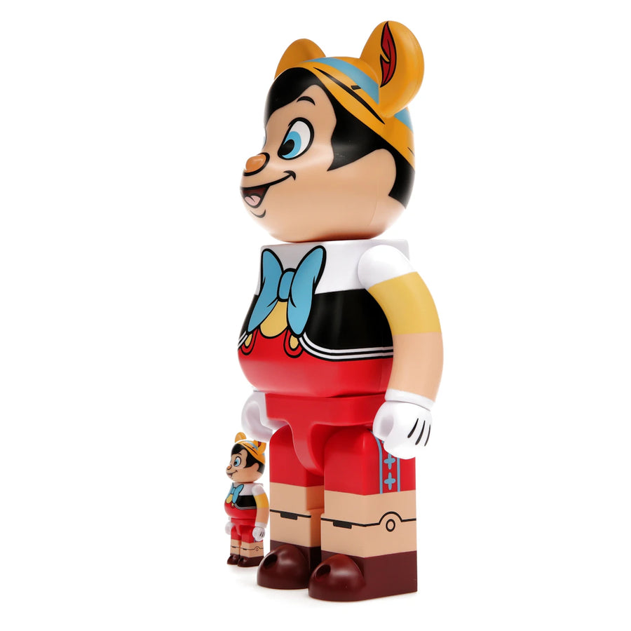 Bearbrick x Disney Pinocchio 100% & 400% Set