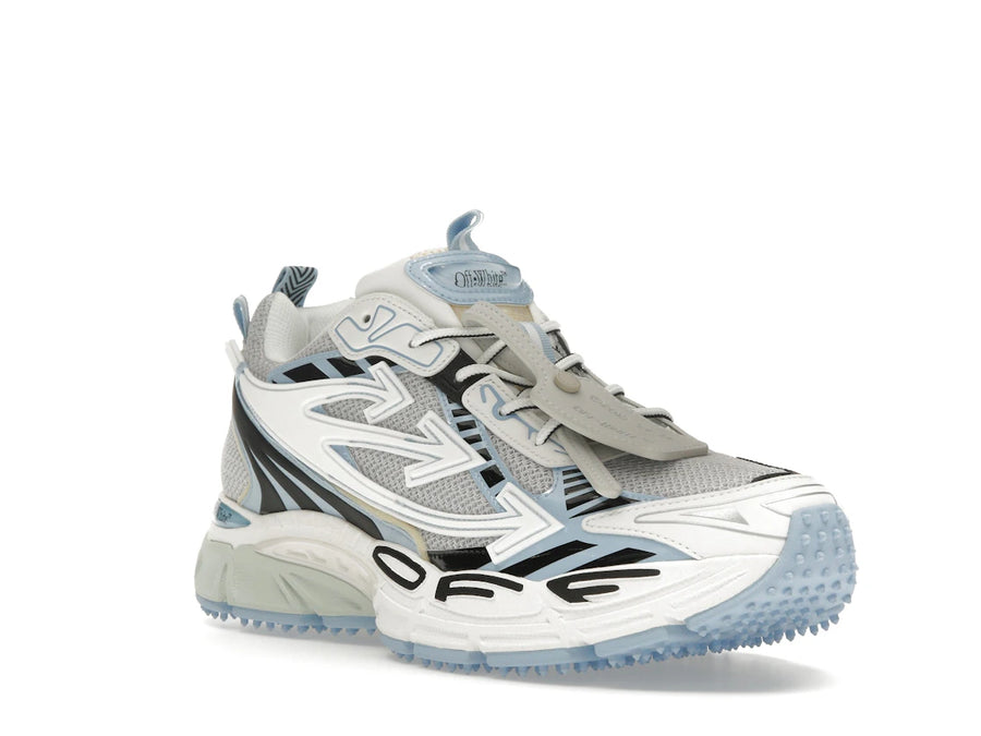 OFF-WHITE Je reviens tout de suite Blanc Bleu clair