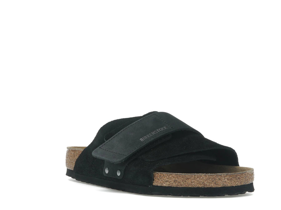 Birkenstock Kyoto en daim nubuck noir
