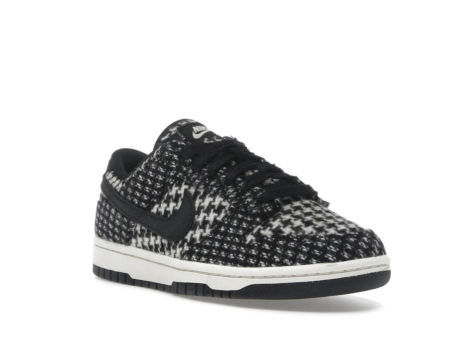 Nike Dunk Low Harris Tweed White Black Multi (Women's)