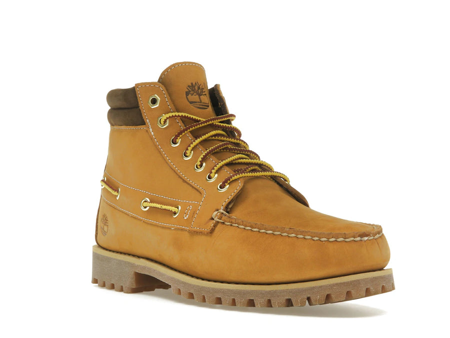Bottes Timberland Authentic mi-hautes à lacets en nubuck blé