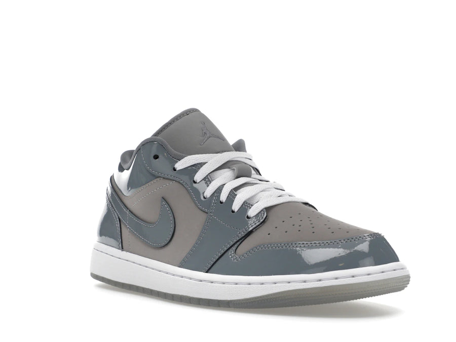 Jordan 1 Low SE Gris moyen Gris froid Blanc