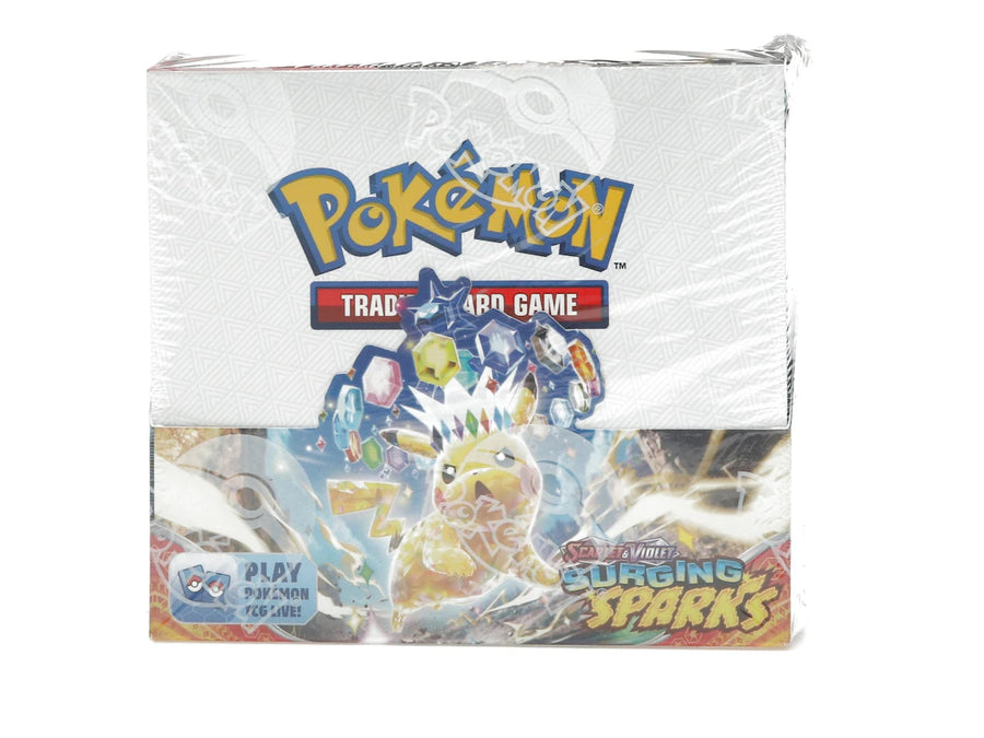 Coffret de présentation de boosters Pokémon Écarlate et Violette Étincelles Déferlantes