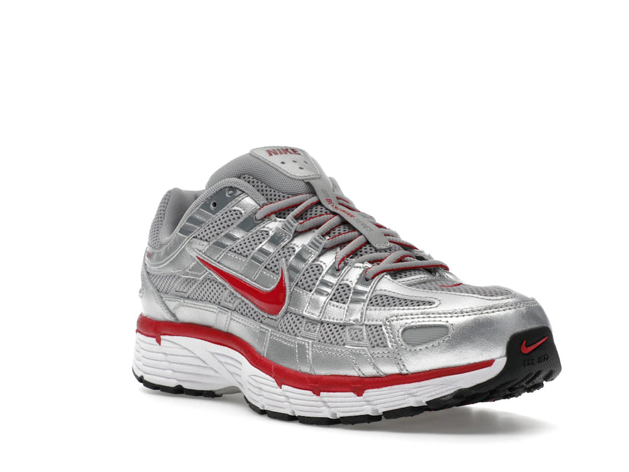 Nike P-6000 Argent Métallisé Rouge Gym