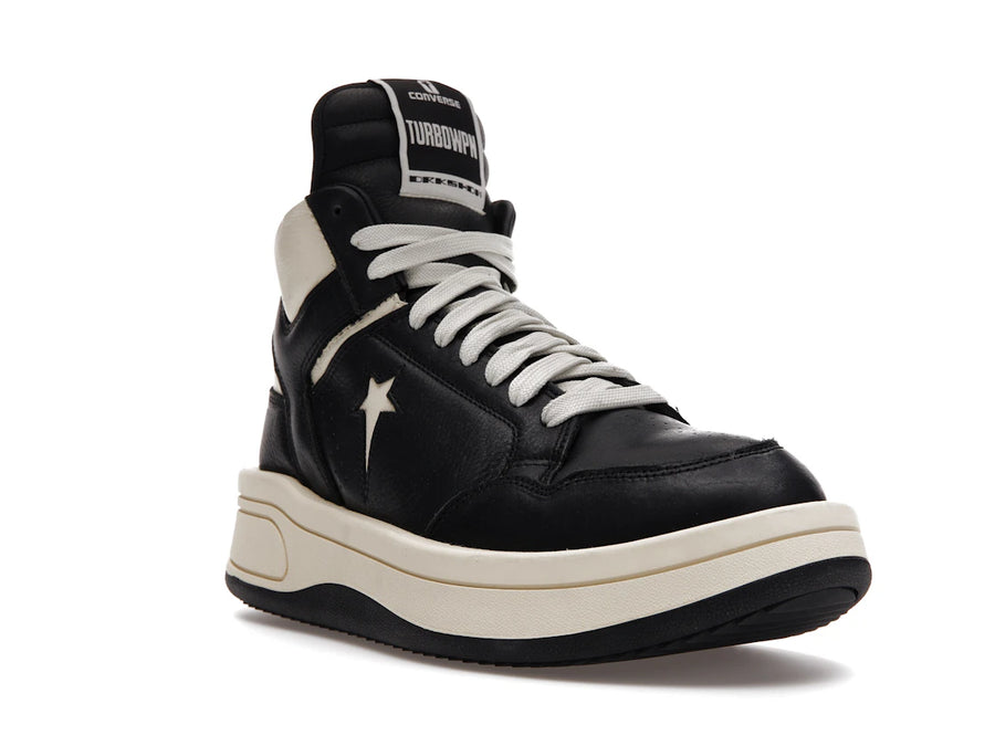 Converse TURBOWPN Mid Rick Owens DRKSHDW Crème Nuage Noir