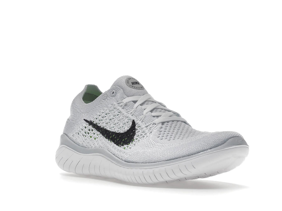 Nike Free RN Flyknit 2018 White Pure Platinum (Women's)