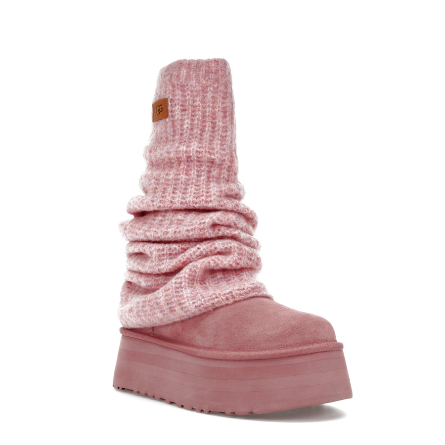 Bottes guêtres UGG Classic Mini Dipper Rose Aube (Femme)
