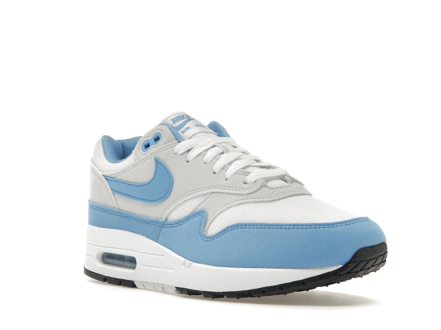 Nike Air Max 1 Blanc Bleu Université