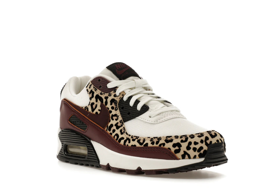 Nike Air Max 90 Léopard Bordeaux (Femme)