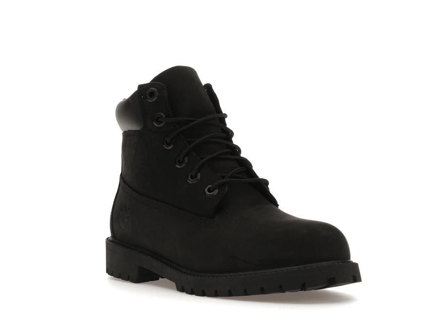 Bottes Timberland Premium 6" en nubuck noir (GS)
