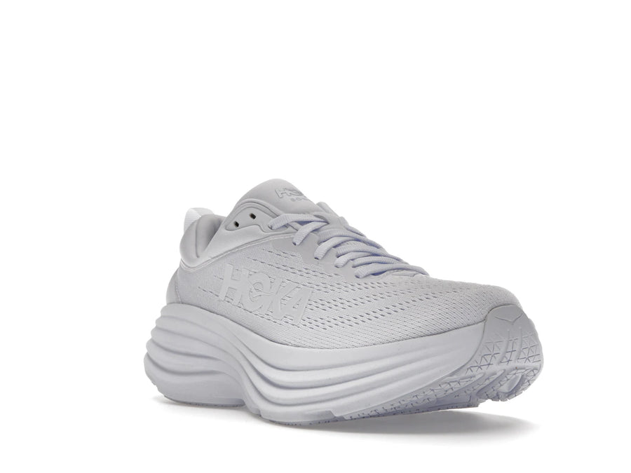 Hoka One One Bondi 8 Triple Blanc (Femme)