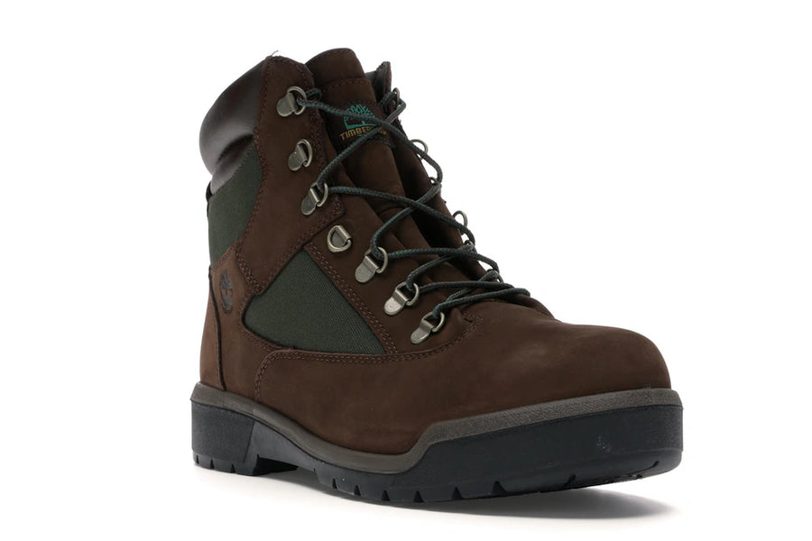 Bottes Timberland Field Boot 6" couleur bœuf et brocoli