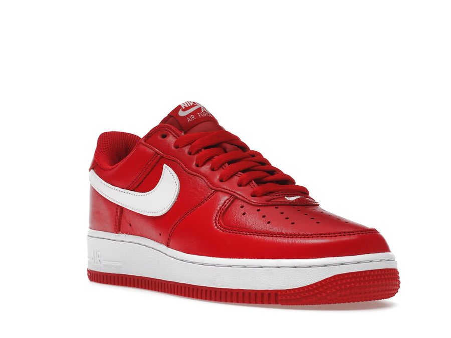Nike Air Force 1 Low Retro QS Couleur du mois Rouge universitaire Blanc