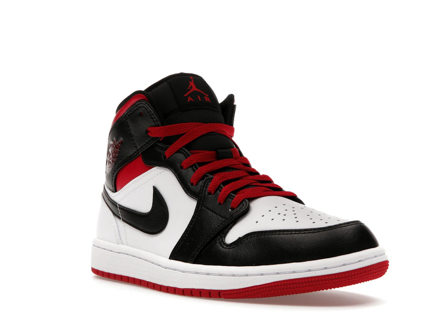 Jordan 1 Mid Gym Rouge Orteil Noir