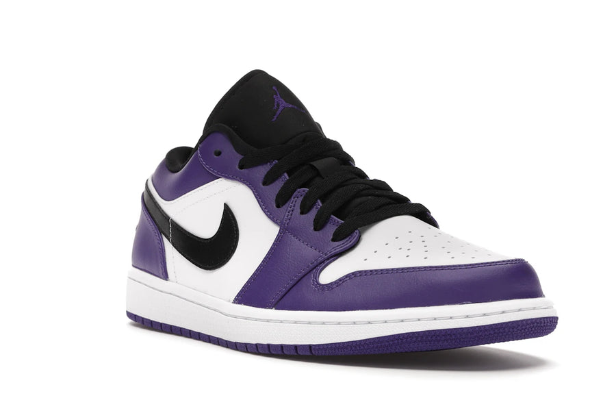 Jordan 1 Low Court Violet Blanc