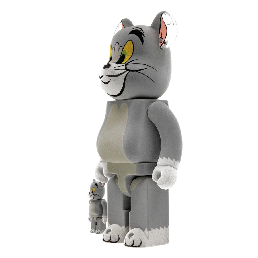 Bearbrick Tom et Jerry : Coffret Tom Flocky 100 % et 400 %