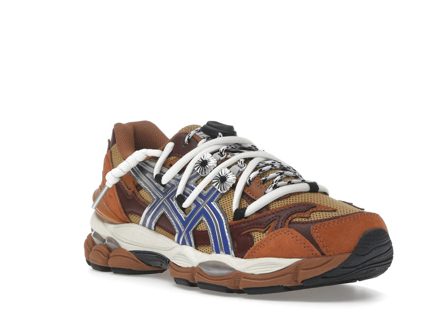 ASICS Gel-Cumulus 16 TOGA Marron Bleu Argent Pur