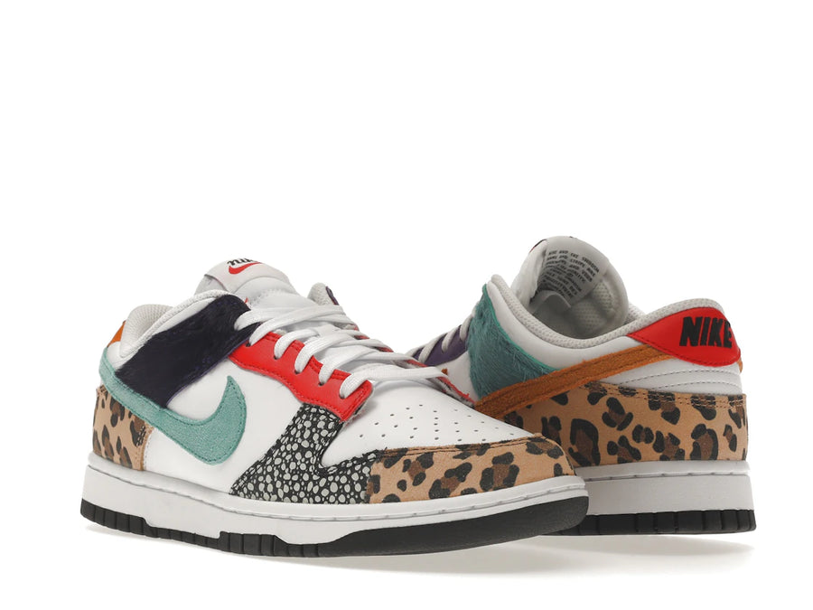Nike Dunk Low Safari Mix (Femme)